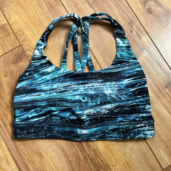 Lululemon Athletica Size 2 Strappy Sports Bra - Picture 1 of 5